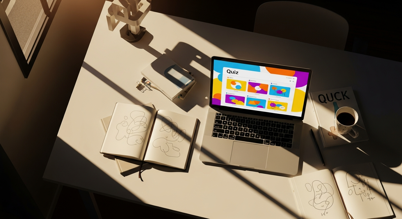 Dashboard analytics montrant les performances d'un quiz éducatif interactif